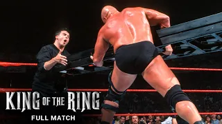 FULL MATCH- Steve Austin vs. Mr. McMahon & Shane McMahon – Ladder Match: WWE King of the Ring 1999