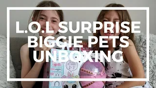 L.O.L surprise Biggie Pets - Unboxing