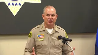 Watch Live: Authorities are announcing details in multiple homicide case in San Bernardino County de
