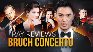 Bruch SHOWDOWN 🎻 ft. Janine Jansen, Itzhak Perlman, Menuhin & Maxim Vengerov