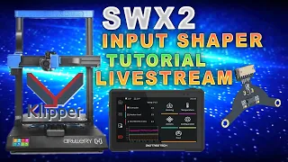 Sidewinder X2 Input Shaper Tutorial With BTT PAD-7 Livestream