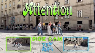 [KPOP IN PUBLIC VIENNA] - New Jeans (뉴진스) -  ‘Attention’ - Dance Cover - [UNLXMITED] [4K] [SIDE CAM]