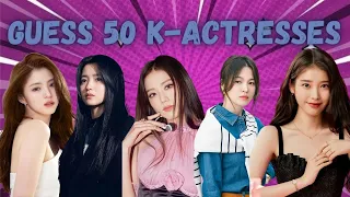 CAN YOU NAME THESE 50 KOREAN ACTRESSES? | KDRAMA QUIZ