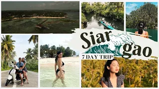 SIARGAO VLOG - 7D6N | Full Itinerary with Budget + Activities to do in Siargao 🌴🌊