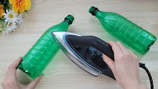 If you do this with Plastic bottles, the Result is INCREDIBLE - Genius recycling hacks - Reuse tips