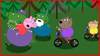 PEPPA PIG ZOMBIE ATACK PART 2 - PEPPA PIG ANIMATION ROBLOX HALLOWEEN