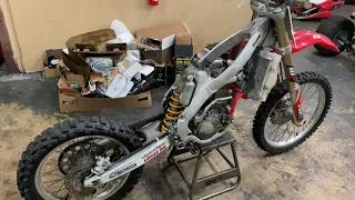 2007 crf250r complete engine rebuild “theveetouch” hand kick start up South Florida Vibes