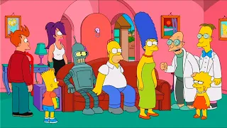 Los Simpsons y Futurama se unen Capitulos completos en español latino