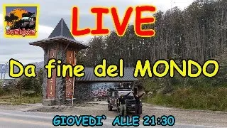 LIVE da FINE DEL MONDO! Giro del Mondo in Defender 4x4 Camper