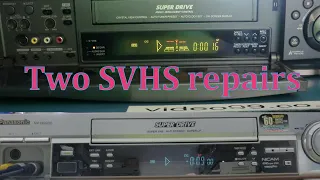 Revisit S-VHS Panasonic NV-HS930 and also a NV-HS950.