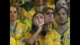 Brazil Fans Crying : Brazil vs Germany world cup 2014