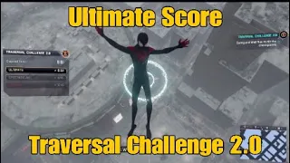 Spider-Man Miles Morales - Traversal Challenge 2.0 Ultimate Score walkthrough (Hell's Kitchen)