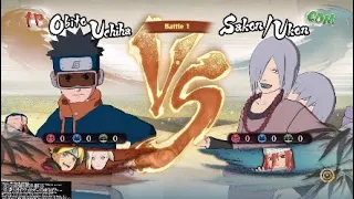 Naruto Shippuden Ninja Storm 4 : Obito, Boruto, and Ino vs Sakon/Ukon and Tayuya (1p vs CPU)