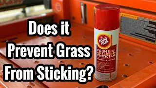 Prevent Grass Build Up Under Your Mower Deck! [Does it work?]