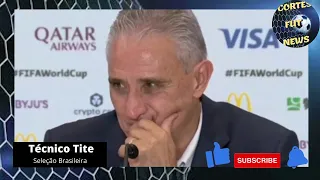 COLETIVA: TITE FALA SOBRE JOGO APÓS VITÓRIA  BRASIL 4X1 COREIA DO SUL | COPA DO MUNDO NO QUATAR 2022