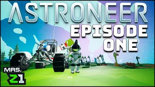 NEW SAVE !!! Preparing For The Holiday Event !!! Astroneer Episode 1 | Mrs. Z1