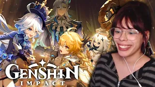 Betrayal, Trial, FONTAINE ☆ Genshin Impact Fontaine Archon Quest ACT 1 Reaction (Full Playthrough)