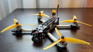 #1 Сборка FPV Freestyle дрона 5-дюймов (2023 г) //  Железо. Matek f405 hdte, velox, jhemcu vtx 600