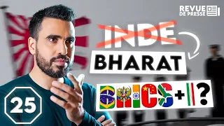 L'Inde change de nom, l'Italie convoitée par les BRICS & le Japon bientôt armé ? #Octogone25