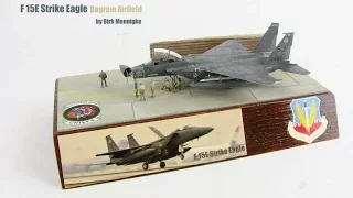F 15E Bagram Airfield Revell 1:144 scale model aircraft diorama