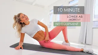 10 MINUTE LOWER AB WORKOUT // LOSE THAT LOWER BELLY FAT | Mary Braun