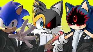 Dark Sonic & Sonic EXE & Tails EXE & Coffin Dance Song Astronomia Cover