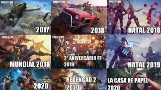 🔥TODAS AS MÚSICAS DO FREE FIRE 🔥2017 2018 2019 2020! 🔥(ATUALIZADO)