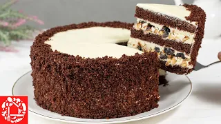 I fell in love with this recipe! Gorgeous Cake “Prunes in Chocolate”!