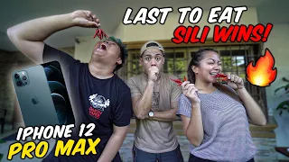 Last to EAT SILI Wins IPHONE 12 PROMAX!! (grabe to)