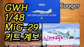 GWH 1/48 미그29 펄크럼 기본판 & 한정판 계보 정리 (Great Wall Hobby  MiG-29 Fulcrum Kit Lineage/History)