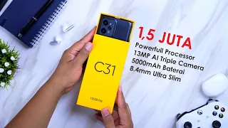 Siap HAJAR Pasar ENTRY LEVEL!! Unboxing realme C31 Test PUBGM & Camera