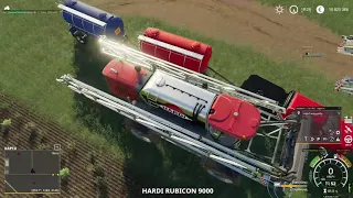 Farming Simulator 19.  Карта: Kernstadt. Посевная.