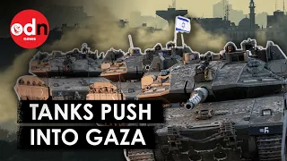 Israeli Tanks May Have Just Cut Gaza in Half