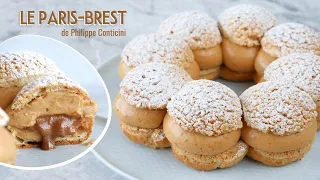 Le PARIS BREST de PHILIPPE CONTICINI - Choux Cœur Coulant Praliné