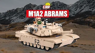 M1A2 Abrams tank - COBI 2622 set teaser - Armed Forces series #cobi #cobiTanks