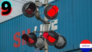 Canadian Railroad Crossings Compilation 9