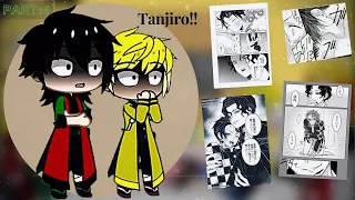 Hashira and kamaboko squad and ?? - react to Tanjiro (part 4)
