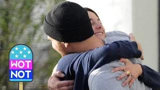 Shailene Woodley Theo James Share A Big Hug After Lunch Together in Los Angeles