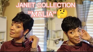 JANET COLLECTION "MALIA" WIG/ LAVISH 100% VIRGIN HUMAN HAIR