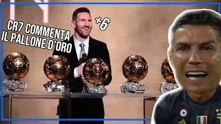 CRISTIANO RONALDO COMMENTA IL SESTO PALLONE D'ORO DI LIONEL MESSI