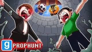 THEY WON'T FIND US IN NOGLA'S WELL!  (Gmod Prop Hunt Funny Moments)