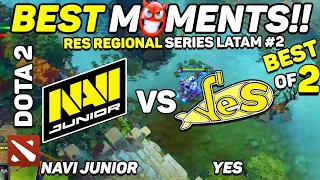 NaVi Junior vs Yellow Submarine - HIGHLIGHTS - RES Regional Series: EU #2 | Dota 2