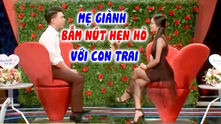 Cô nàng QUYẾN RŨ XINH ĐẸP mẹ bạn trái ngồi dưới CHỊU Ko NỔI phải GIÀNH BẤM NÚT HẸN HÒ rước dâu về