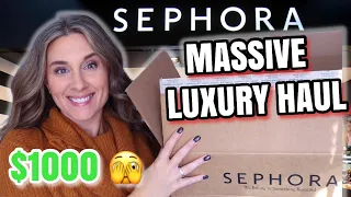 SEPHORA MASSIVE LUXURY HAUL 2023 - YSL BEAUTY, DYSON, GIVENCHY, ARMANI