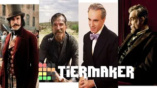 Daniel Day-Lewis Movies Tier Ranking