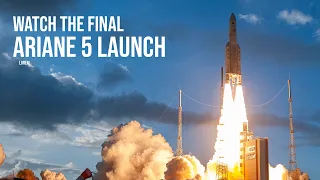 Watch The Final Ariane 5 Launch Flight VA261 Heinrich-Hertz-Satellit & SYRACUSE 4B