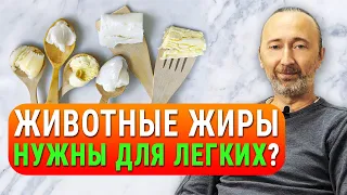 Жиры укрепляют ЛЕГКИЕ, а какие? Самое лучшее масло в мире! МИФЫ о животных жирах и кокосовом масле!