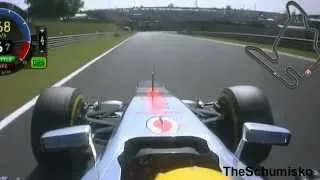 F1 2012 -  Hungaroring - Lewis Hamilton Q3 Lap .mp4