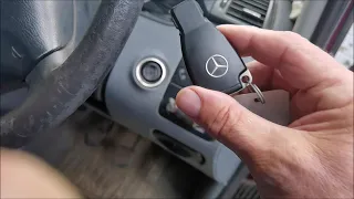 Mercedes Vito ignition switch problems
