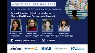 Prioritizing Refugee Mental Health and Psychosocial Support Webinar